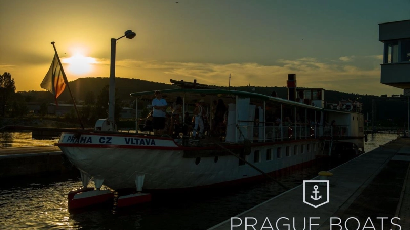 Dampfschiff Vltava Dampfschiff Vltava