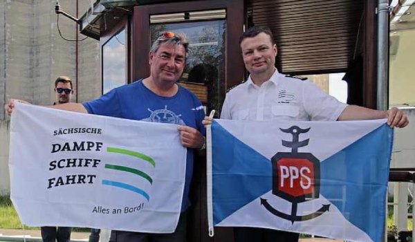 Das Dampfschiff Vltava fuhr für deutsche Gäste bis nach Lovosice