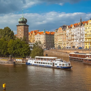 Discover Prague From the Water’s Surface During Our One-Hour Cruise 