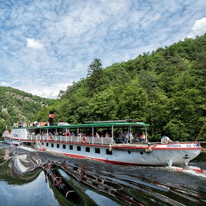 Liven up your company party with a cruise on the historical Vltava steamboat
