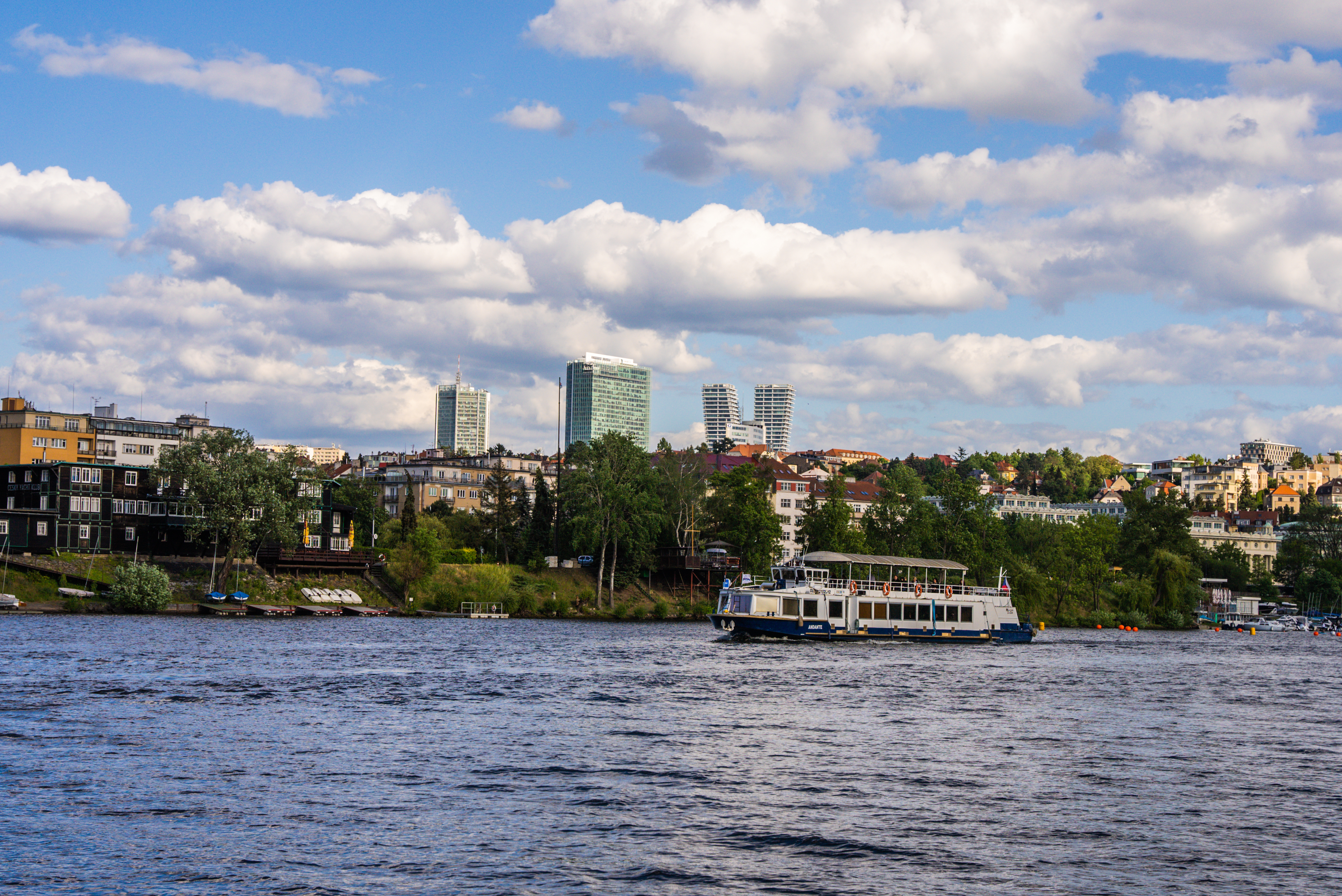 Temporary change of the route of the One-hour cruises 