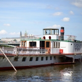 To the zoo on the Vltava steamboat