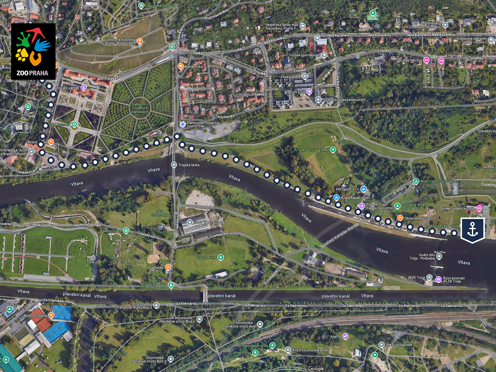 Zoo map