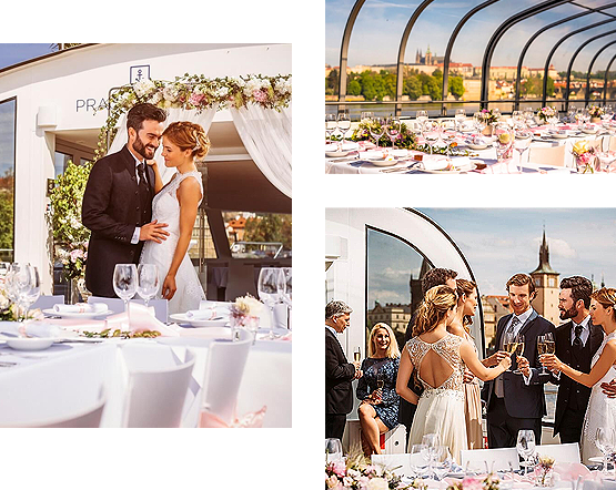 Wedding on a boat