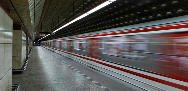 Mit der U-Bahn